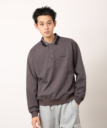 atmos | atmos Line Collar Sweatshirt / アトモス ライン カラー スウェットシャツ(スウェット)