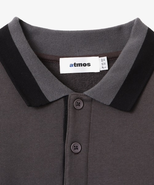 atmos（アトモス）の「atmos Line Collar Sweatshirt / アトモス ライン カラー スウェットシャツ（スウェット・メンズ・ブラック/グリーン/ネイビー・M/L/XL/XXL）」の6枚目の写真