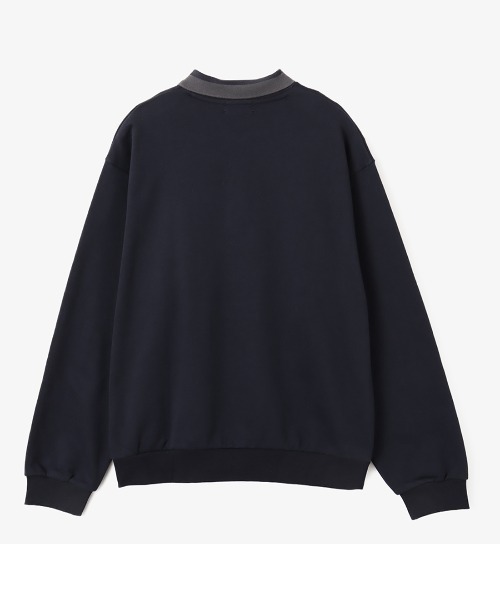 atmos（アトモス）の「atmos Line Collar Sweatshirt / アトモス ライン カラー スウェットシャツ（スウェット・メンズ・ブラック/グリーン/ネイビー・M/L/XL/XXL）」の17枚目の写真