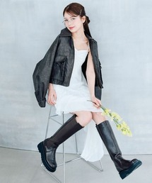 OLIVE des OLIVE（オリーブデオリーブ）の「アシメキャミワンピ（ワンピース）」