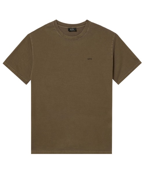 A.P.C.(アーペーセー)の「T-SHIRT KINGSTON JPS(Tシャツ/カットソー・メンズ・グリーン/ピンク/ブラウン系その他/ブルー/グレー・M/L/S/XL/XS)」の3枚目の写真