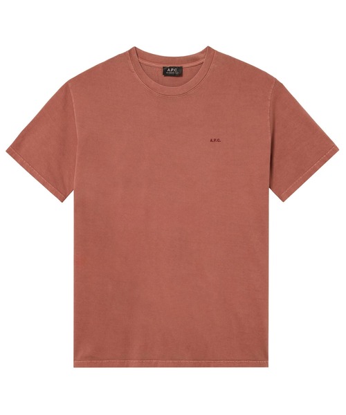 A.P.C.(アーペーセー)の「T-SHIRT KINGSTON JPS(Tシャツ/カットソー・メンズ・グリーン/ピンク/ブラウン系その他/ブルー/グレー・M/L/S/XL/XS)」の1枚目の写真