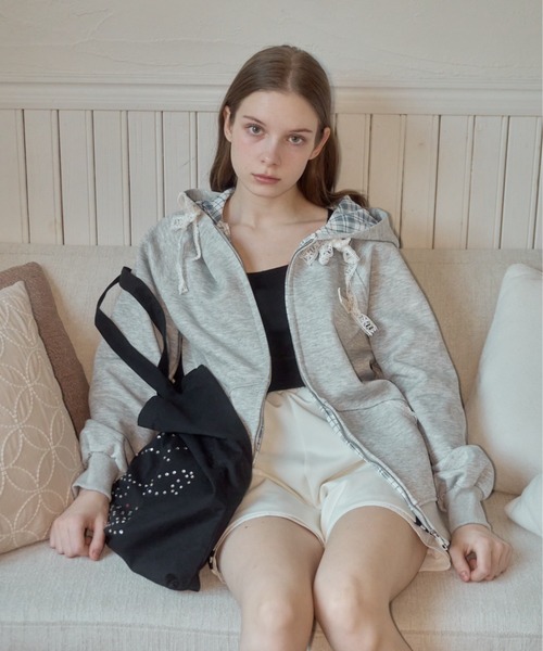 Birthday room（バースデイルーム）の「レイヤードサイドラインハーフパンツ/layerd side half pants（その他パンツ・レディース・オフホワイト/ネイビー・FREE）」の14枚目の写真