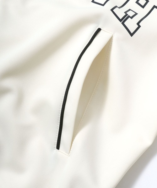 Salong hameu(サロン ハミュー)の「フロントロゴプリント サイドライントラックジャケット メンズ レディース ユニセックス/ジャージトップス(ジャージ・メンズ・ブラウン/ブラック/アイボリー・LL/M/L)」の21枚目の写真