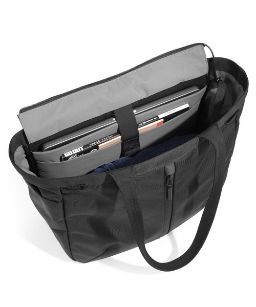 Aer（エアー）の「【Aer / エアー】 City Collection City Tote（トートバッグ・メンズ・ブラック・FREE）」の9枚目の写真