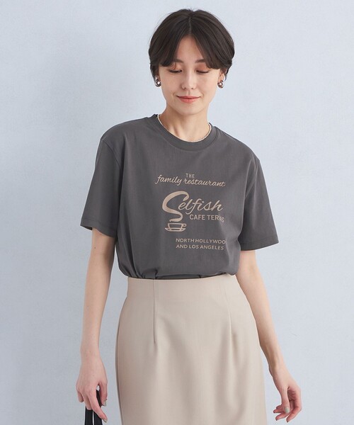 サルセーションウェア Ｔシャツ グリーン Ｌ セール】SLF ロゴ Tシャツ（Tシャツ/カットソー）｜green label