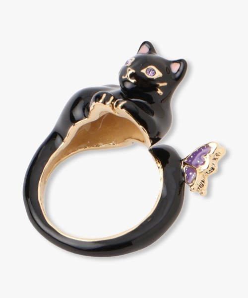 ANNA SUI ピアス ネコ マトリョーシカ アナスイ 新品 レア