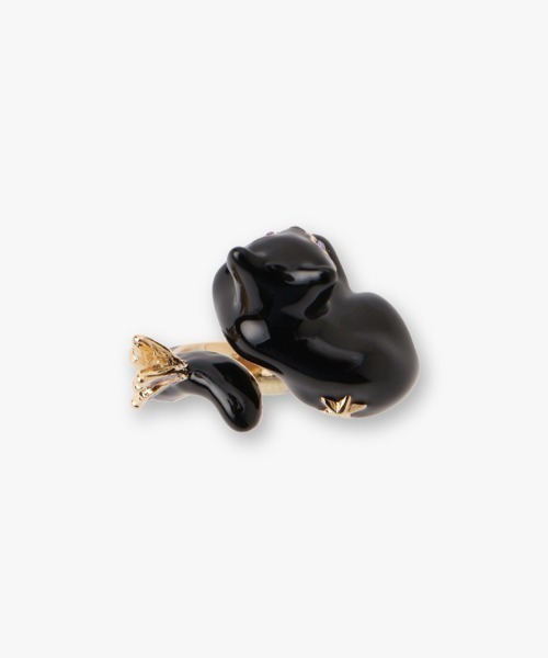 ANNA SUI⭐️動物リング 猫モチーフ リング（リング）｜ANNA SUI（アナスイ）の