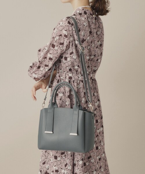 ITS'DEMO（イッツデモ）の「かるバッグ2WAYトート（トートバッグ・レディース・ブルー/ナチュラル/ブラック/アイボリー・00）」の11枚目の写真