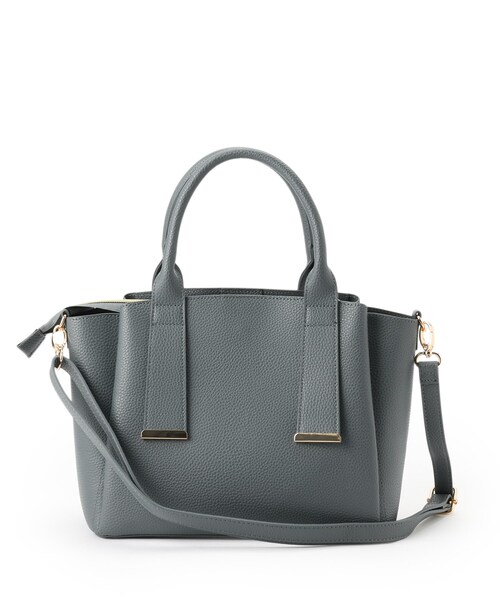 ITS'DEMO（イッツデモ）の「かるバッグ2WAYトート（トートバッグ・レディース・ブルー/ナチュラル/ブラック/アイボリー・00）」の17枚目の写真