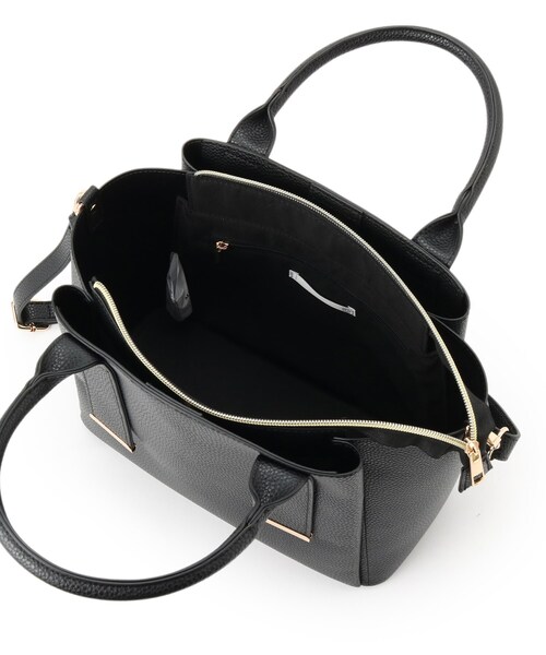 ITS'DEMO（イッツデモ）の「かるバッグ2WAYトート（トートバッグ・レディース・ブルー/ナチュラル/ブラック/アイボリー・00）」の19枚目の写真