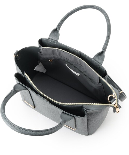 ITS'DEMO（イッツデモ）の「かるバッグ2WAYトート（トートバッグ・レディース・ブルー/ナチュラル/ブラック/アイボリー・00）」の21枚目の写真