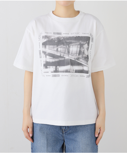 Moujic トップス MOUJIC/ムジィーク AIRPORT CDG Tシャツ（Tシャツ/カットソー）｜IENA
