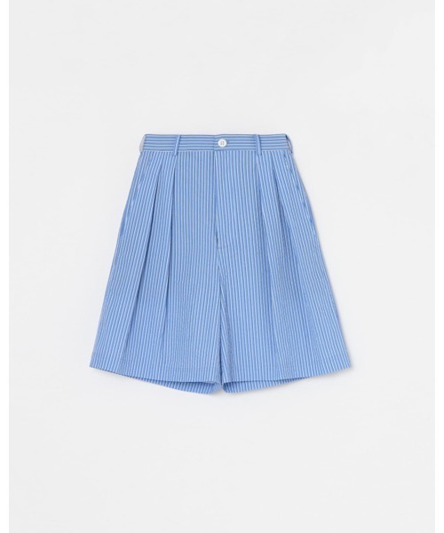THOUSAND MILE（サウザンドマイル）の「【THOUSAND MILE】TUCK SHORT PANTS STRIPE タックショートパンツ ストライプ（その他パンツ・レディース・グレー系その他/ブルー系その他・FREE）」の10枚目の写真