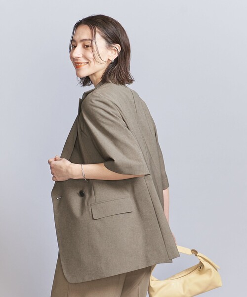BEAUTY&YOUTH UNITED ARROWS｜ハーフスリーブ ジャケット