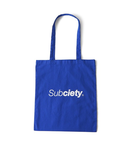 Subciety（サブサエティ）の「Essential tote bag（トートバッグ・メンズ・ホワイト/グリーン/バーガンディー/ブラック/ブルー・FREE）」の13枚目の写真