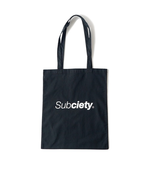 Subciety（サブサエティ）の「Essential tote bag（トートバッグ・メンズ・ホワイト/グリーン/バーガンディー/ブラック/ブルー・FREE）」の11枚目の写真