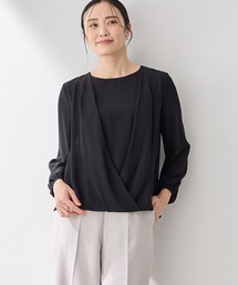 カシュクールカットソーブラウス