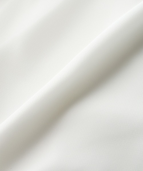 A/C DESIGN BY ALPHA CUBIC（エーシーデザインバイアルファキュービック）の「カシュクールカットソーブラウス（Tシャツ/カットソー・レディース・サックスブルー/ブラック/オフホワイト・M/L）」の17枚目の写真