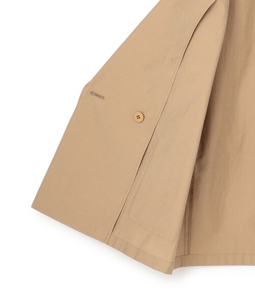 VERY掲載☆今期新品☆ 23区　洗えるブライトワッシャージャケット セール】【洗える】MANTECO ブライトワッシャー ジャケット