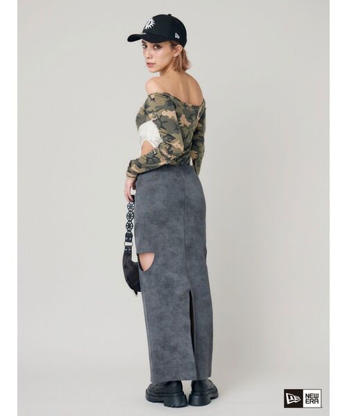 NEW ERA（ニューエラ）の「【NEW ERA®×EVRIS】SUNNYロゴ 9FORTY（キャップ・レディース・ブラック・FREE）」の7枚目の写真