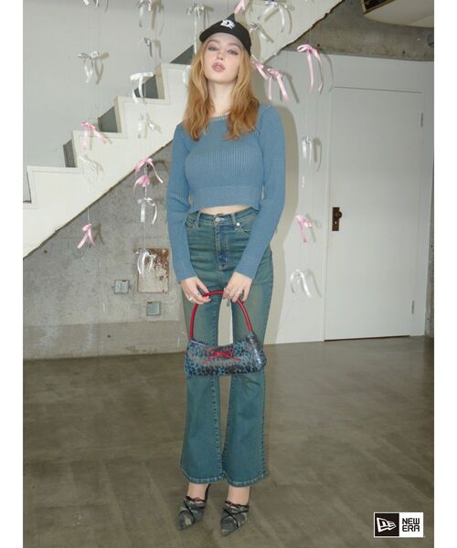 NEW ERA（ニューエラ）の「【NEW ERA®×EVRIS】SUNNYロゴ 9FORTY（キャップ・レディース・ブラック・FREE）」の13枚目の写真