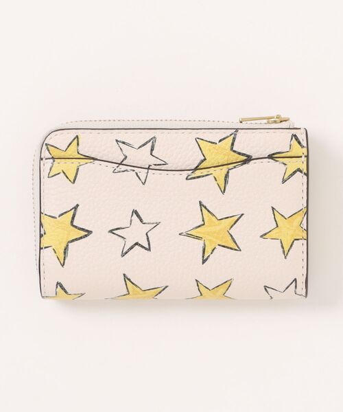 COACH（コーチ）の「エッセンシャル Lジップ キー ケース・スター プリント（キーケース/キーアクセサリー・レディース・ホワイト系その他・ONE）」の2枚目の写真