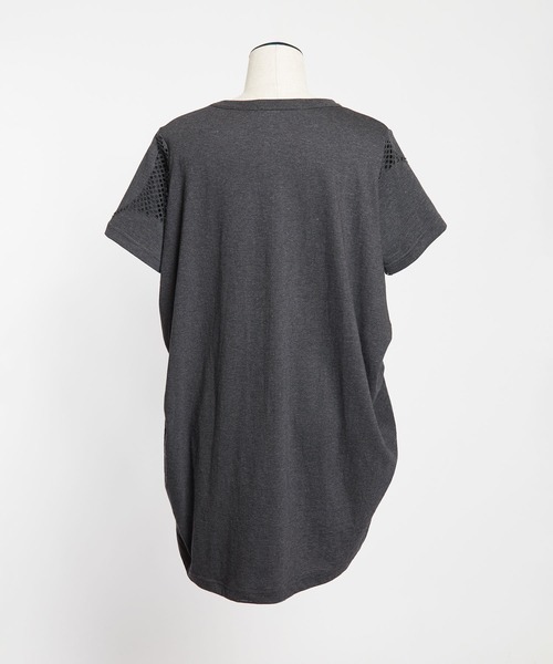 セール】ドットメッシュ コクーンT（Tシャツ/カットソー