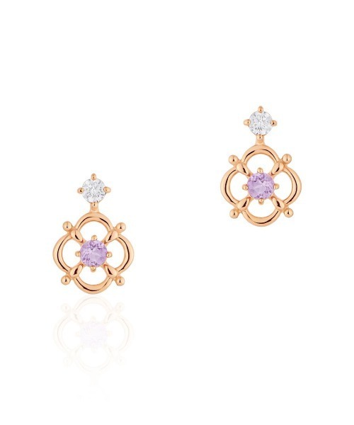 CANAL 4℃(カナルヨンドシー)の「【Spring Collection】K10ピンクゴールド ピアス(ピアス(両耳用)・レディース・ピンクゴールド・FREE)」の2枚目の写真