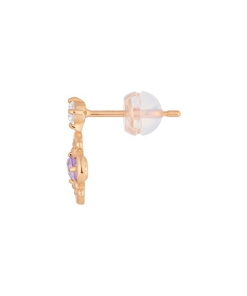 CANAL 4℃(カナルヨンドシー)の「【Spring Collection】K10ピンクゴールド ピアス(ピアス(両耳用)・レディース・ピンクゴールド・FREE)」の3枚目の写真