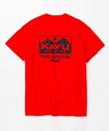 KAVU（カブー）の「KAVU/カブー TRUE LOGO TEE/トゥルーロゴティー（Tシャツ/カットソー）」