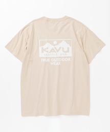 KAVU/カブー TRUE LOGO TEE/トゥルーロゴティー
