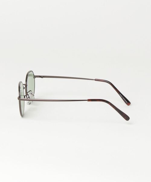 NANO universe(ナノユニバース)の「アイウェア/オクタゴン型 メタルフレーム(サングラス・メンズ・ライトグレー/オリーブ・FREE)」の10枚目の写真