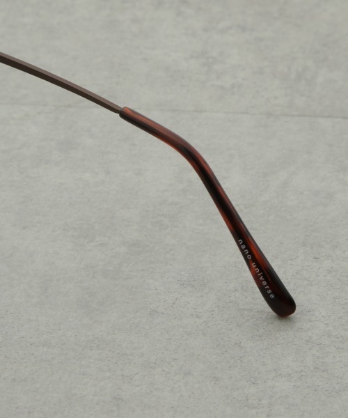 NANO universe(ナノユニバース)の「アイウェア/オクタゴン型 メタルフレーム(サングラス・メンズ・ライトグレー/オリーブ・FREE)」の8枚目の写真