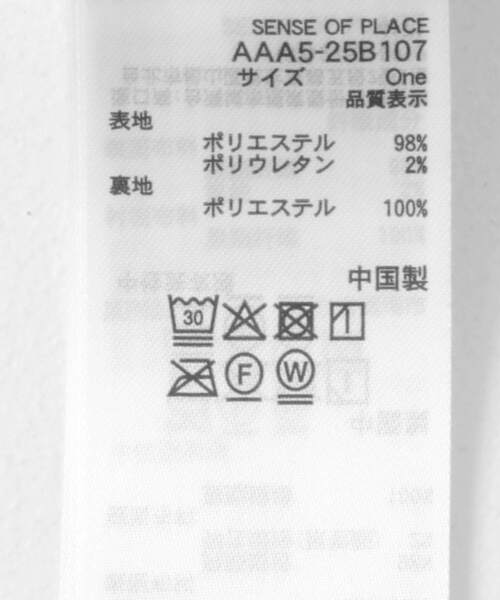 SENSE OF PLACE by URBAN RESEARCH（センスオブプレイスバイアーバンリサーチ）の「レースプリーツスカート（スカート・レディース・アイボリー/ブラック・ONE）」の6枚目の写真