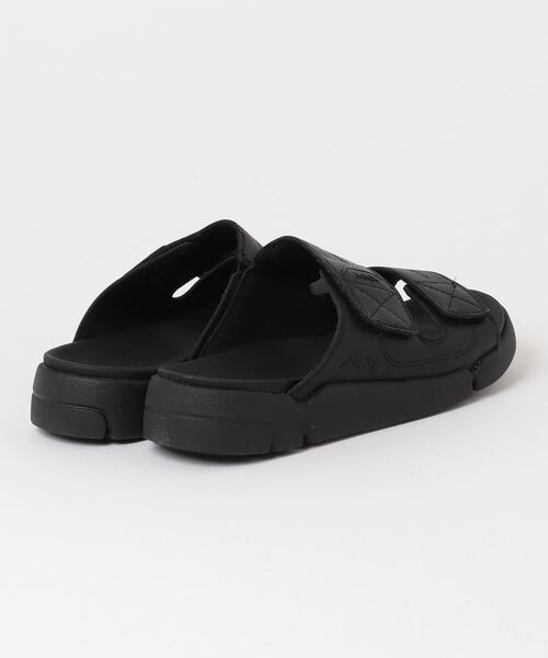 CLARKS スライド サンダル レザー ブラック スニーカー CLARKS スライド サンダル レザー ブラック スニーカー clark