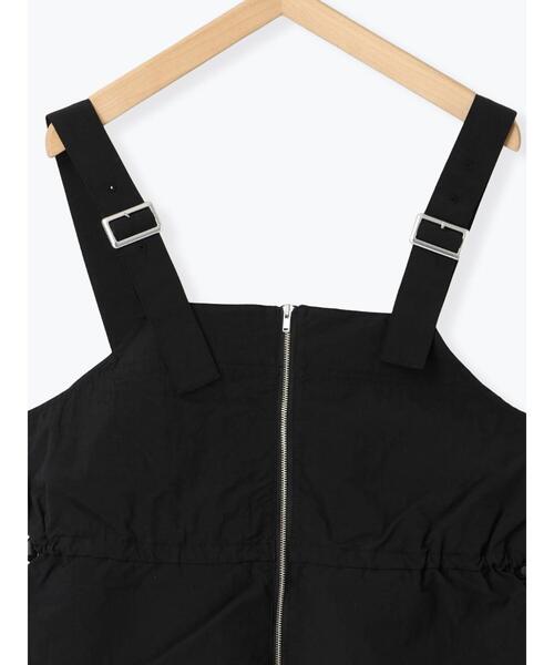 Samansa Mos2 blue（サマンサモスモスブルー）の「フロントジップドロストビスチェ（シャツ/ブラウス・レディース・ベージュ/ブラック/グレー・F）」の12枚目の写真