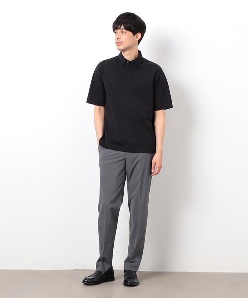 COMME CA ISM（コムサイズム）の「【吸水速乾】 軽量ストレッチ ポロシャツ（ポロシャツ・メンズ・ネイビー/グレー/ブラック・X-LARGE/LARGE/MEDIUM）」の7枚目の写真
