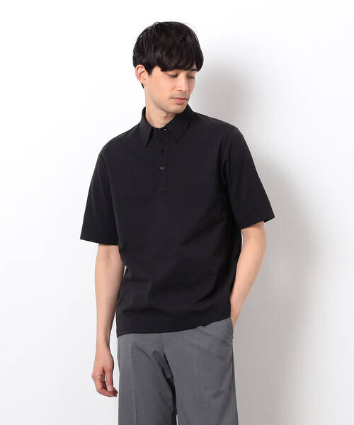 COMME CA ISM（コムサイズム）の「【吸水速乾】 軽量ストレッチ ポロシャツ（ポロシャツ・メンズ・ネイビー/グレー/ブラック・X-LARGE/LARGE/MEDIUM）」の8枚目の写真