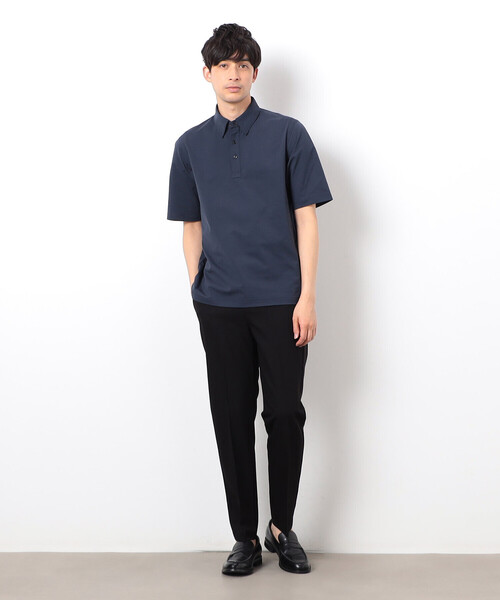 COMME CA ISM（コムサイズム）の「【吸水速乾】 軽量ストレッチ ポロシャツ（ポロシャツ・メンズ・ネイビー/グレー/ブラック・X-LARGE/LARGE/MEDIUM）」の11枚目の写真