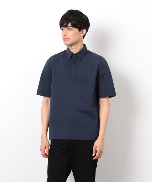 COMME CA ISM（コムサイズム）の「【吸水速乾】 軽量ストレッチ ポロシャツ（ポロシャツ・メンズ・ネイビー/グレー/ブラック・X-LARGE/LARGE/MEDIUM）」の12枚目の写真