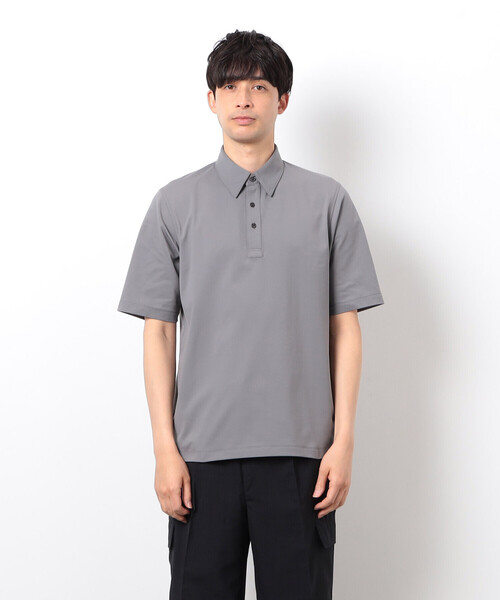 COMME CA ISM（コムサイズム）の「【吸水速乾】 軽量ストレッチ ポロシャツ（ポロシャツ・メンズ・ネイビー/グレー/ブラック・X-LARGE/LARGE/MEDIUM）」の14枚目の写真