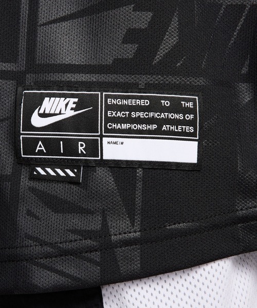 NIKE(ナイキ)の「NIKE AIR LS JERSEY HM8988(Tシャツ/カットソー・メンズ・ブラック/ライトブルー・XL/M/L)」の4枚目の写真