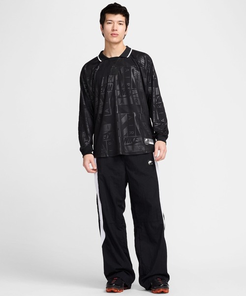 NIKE(ナイキ)の「NIKE AIR LS JERSEY HM8988(Tシャツ/カットソー・メンズ・ブラック/ライトブルー・XL/M/L)」の5枚目の写真