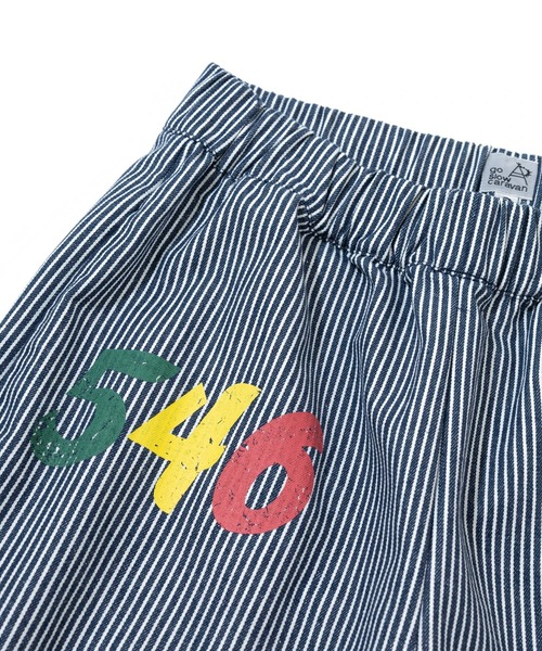 go slow caravan（ゴースローキャラバン）の「断ち身プリントイージーパンツ（その他パンツ・メンズ・ベージュ/インディゴブルー/ストライプ・MEDIUM/LARGE/X-LARGE/SMALL）」の6枚目の写真