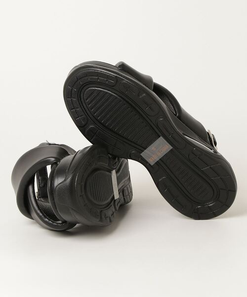 lus.(ラスドット)の「lus. 厚底スニーカーソールパッファーベルトサンダル(サンダル・レディース・ブラック・M/S/LL/L)」の3枚目の写真