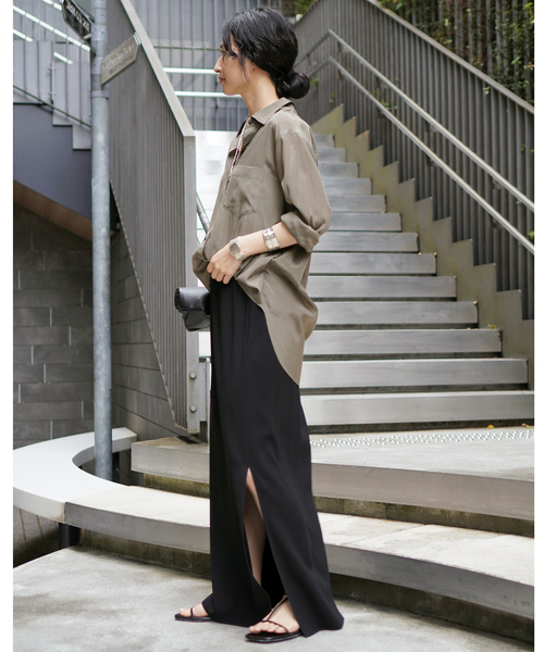 AP STUDIO トリアセテートシアーシャツ AP STUDIO｜トリアセテートシアーシャツ | Rakuten Fashion(楽天