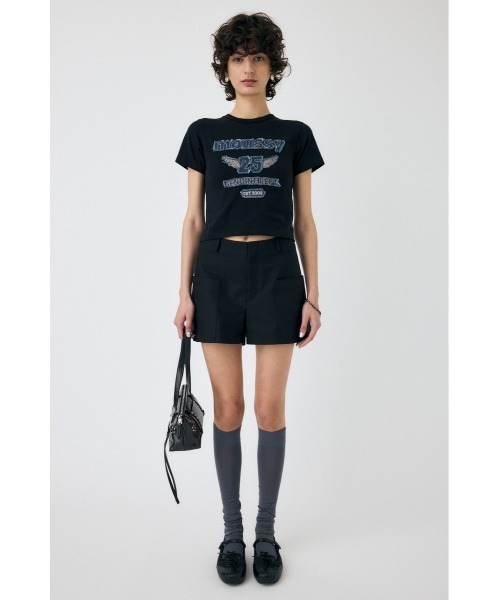 moussy PATCH DENIM 25TH Tシャツ Patch Denim 25th Tee – MOUSSY