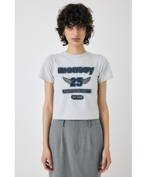 数々の賞を受賞 PATCH Tシャツ（Tシャツ/カットソー）｜MOUSSY 25TH DENIM トップス