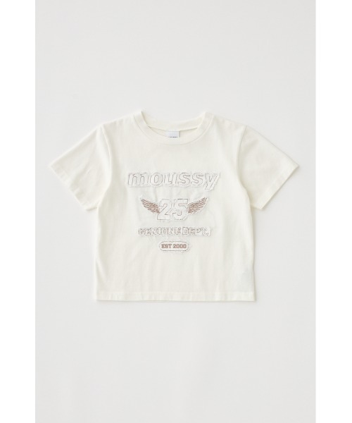 PATCH DENIM 25TH Tシャツ（Tシャツ/カットソー）｜MOUSSY